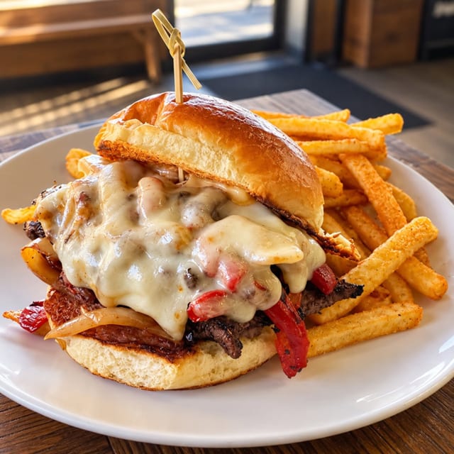 Chicken Fajita Sandwich.