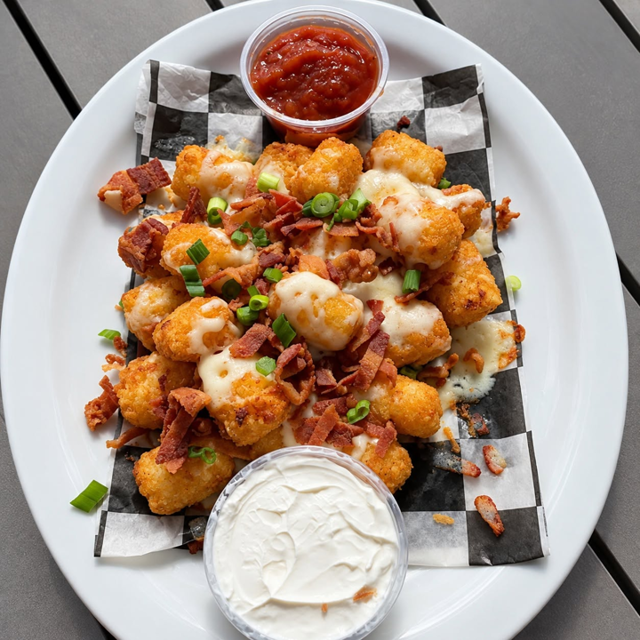 Loaded Tater Tots.