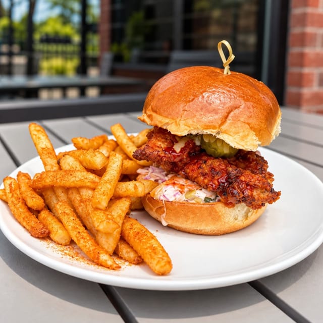 Nashville Hot Chicken Sandwich.