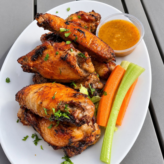 Jamaican Jerk Wings.