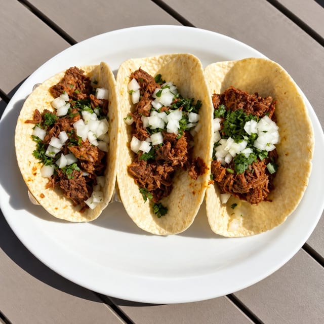 Barbacoa Lamb Tacos.