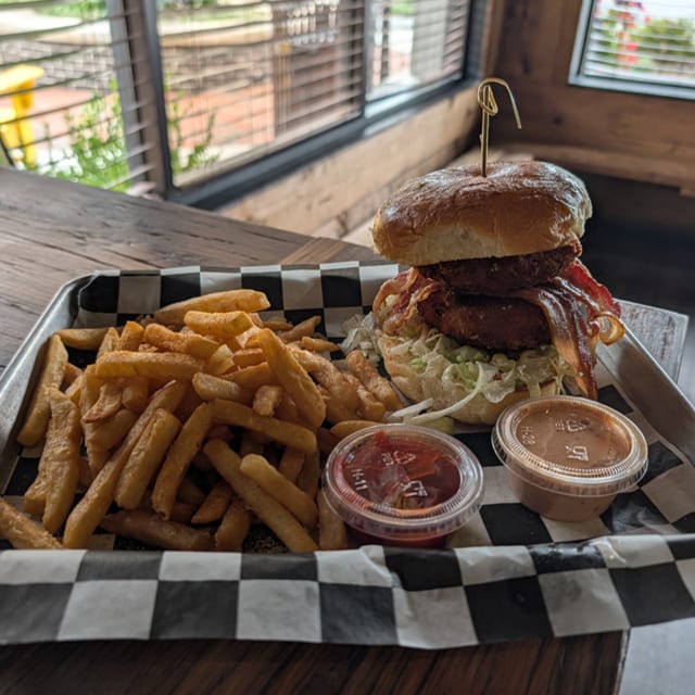 Fried BLT Sandwich.