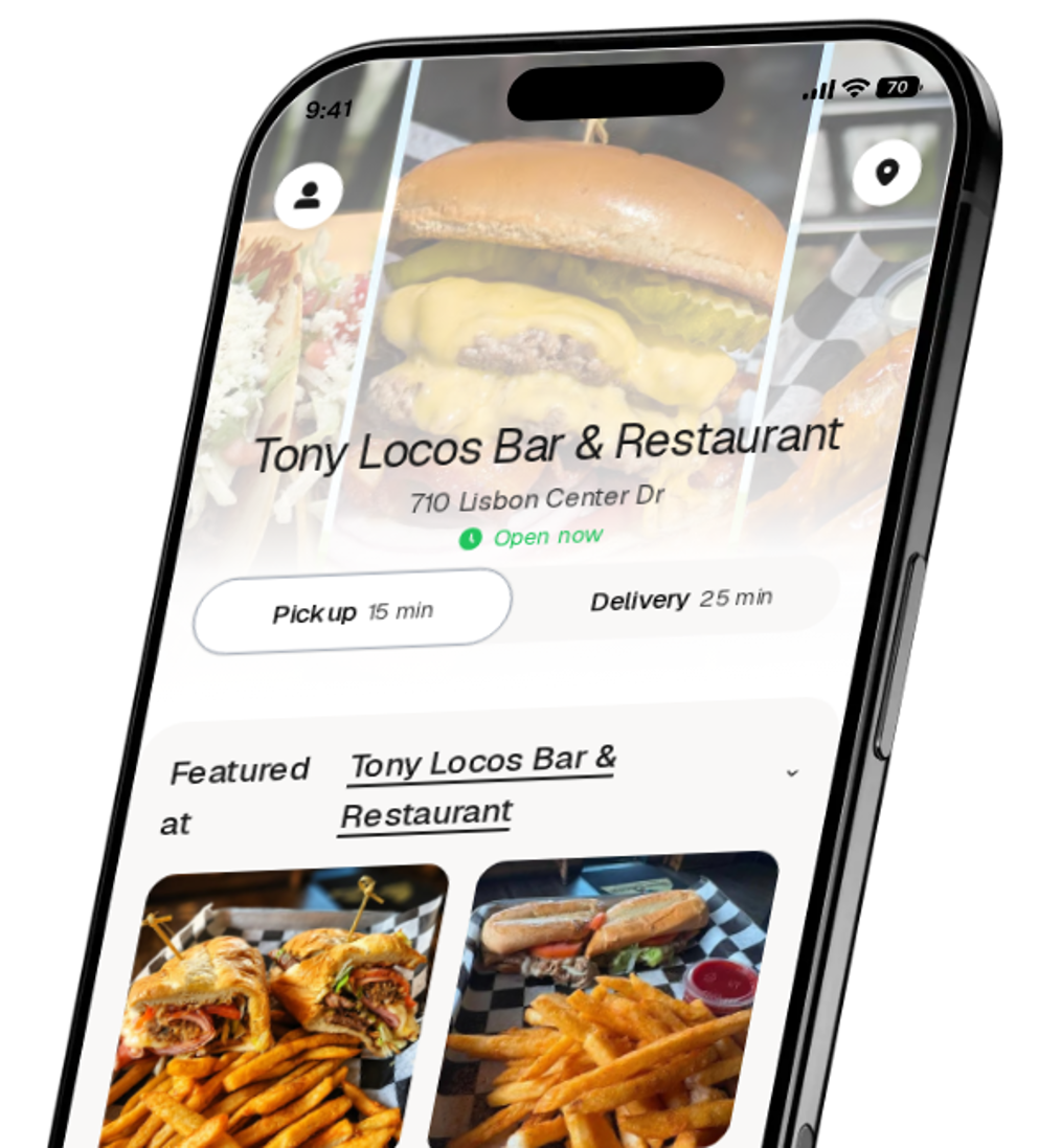 Tony Locos Bar & Restaurant app preview