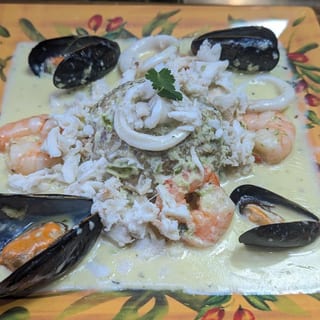 Seafood Mofongo (GF)