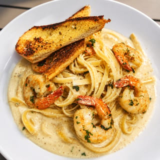 Cilantro Lime Shrimp Scampi
